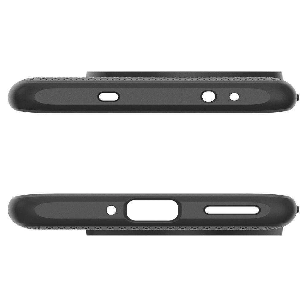 OnePlus 12 Spigen Liquid Air Matte dėklas telefonui juodos spalvos