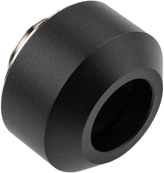 Optimus Hardtube Fitting, 12 mm – juodas
