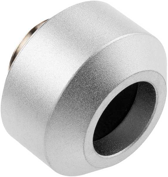 Optimus Hardtube jungtis, 12 mm – sidabrinė