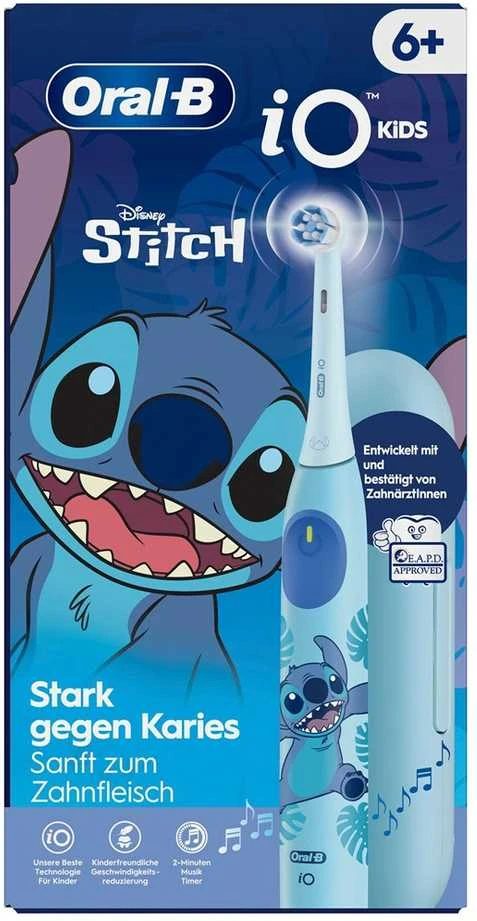 Dantų šepetėlis Oral-B iO 2 Kids 6+ Stitch + Dėklas mėlyna