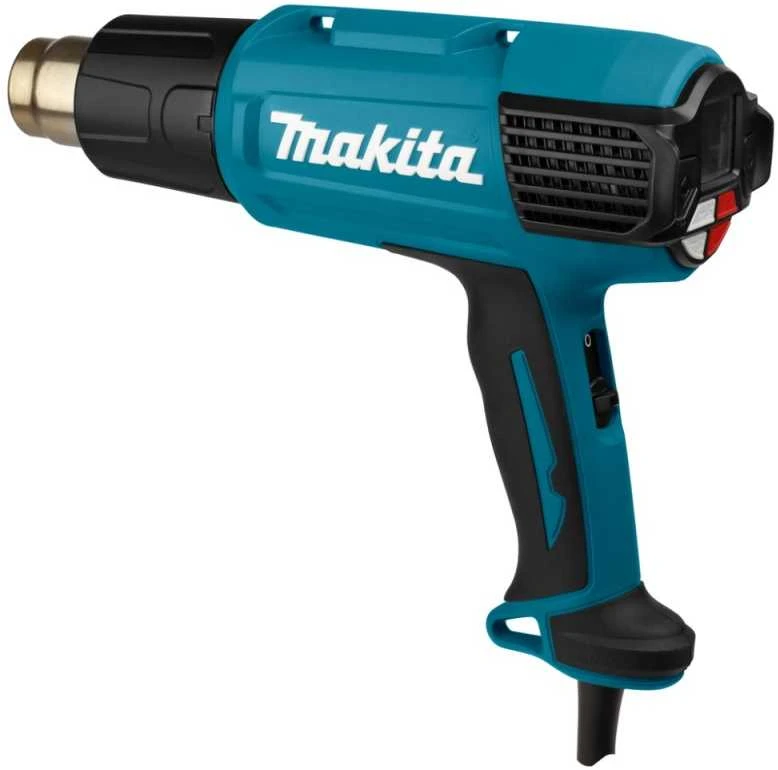 Makita HG6531CK Fenas 2000W, 80-650°C, Digital temp control & adjusting, 4 priedai