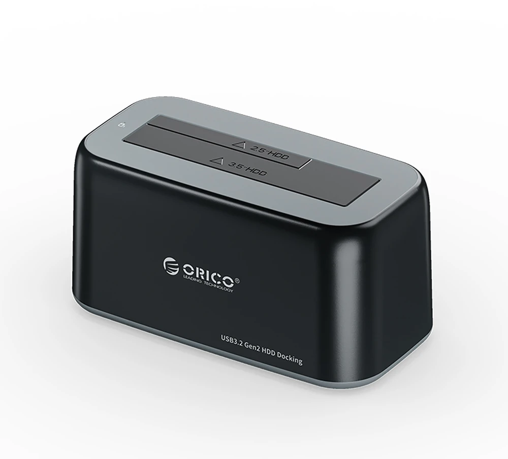 Orico 6819C3 Docking Station for 2.5"/3.5" SATA HDD/SSD – juodos spalvos