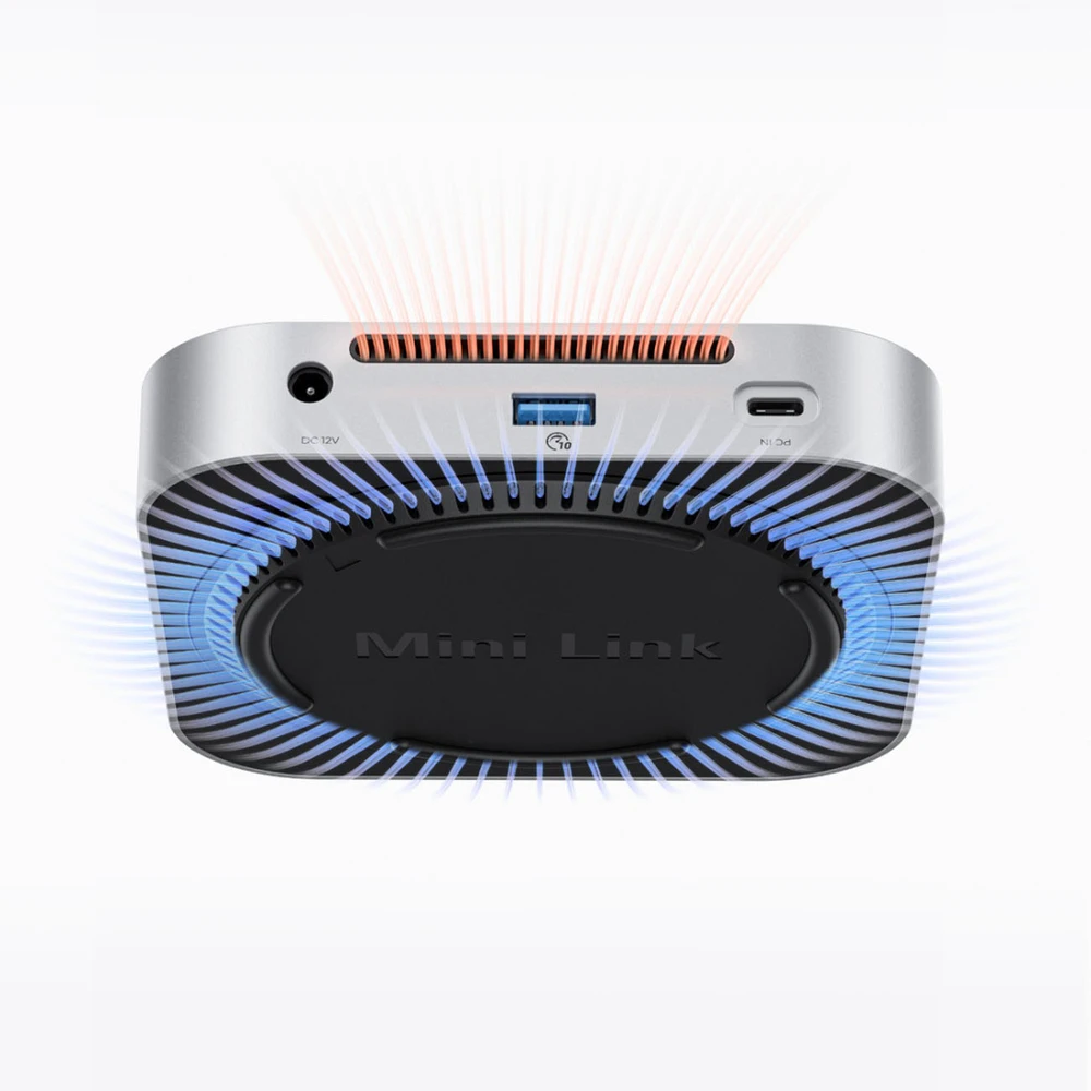 „Orico MiniLink 9-in-1“ prijungimo stotelė su M.2 SSD kietojo disko lizdu – „Sidabrinis“