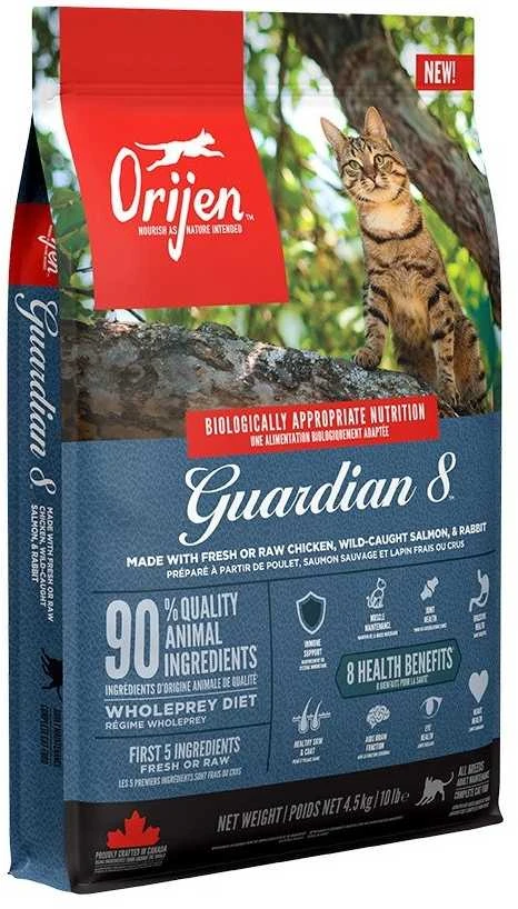 Sausas Kačių Maistas - Orijen Guardian 8 - 4,5kg