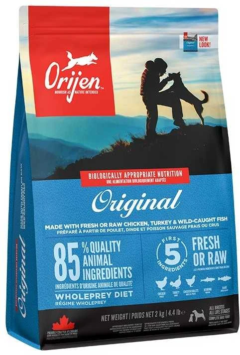 ORIJEN Dog Original – sausas šunų maistas – 2kg