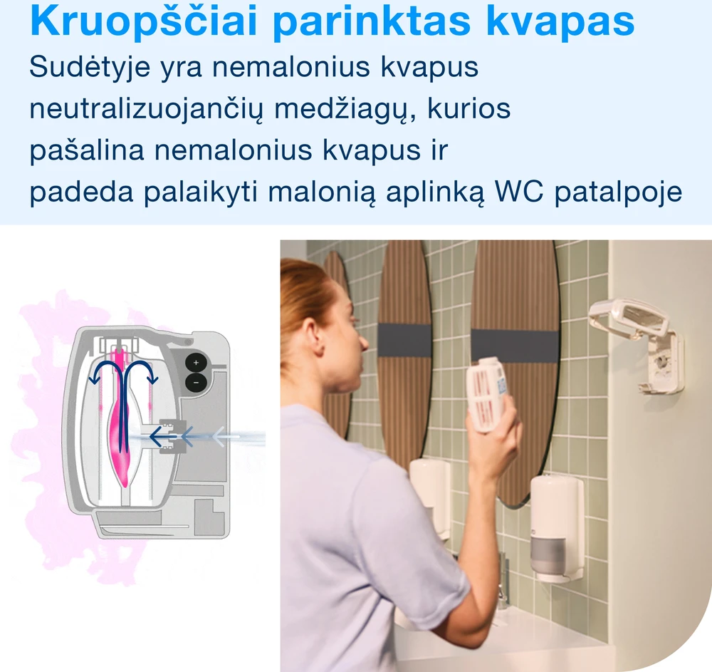 Oro gaiviklis Tork 257012 kvapus neutralizuojantis