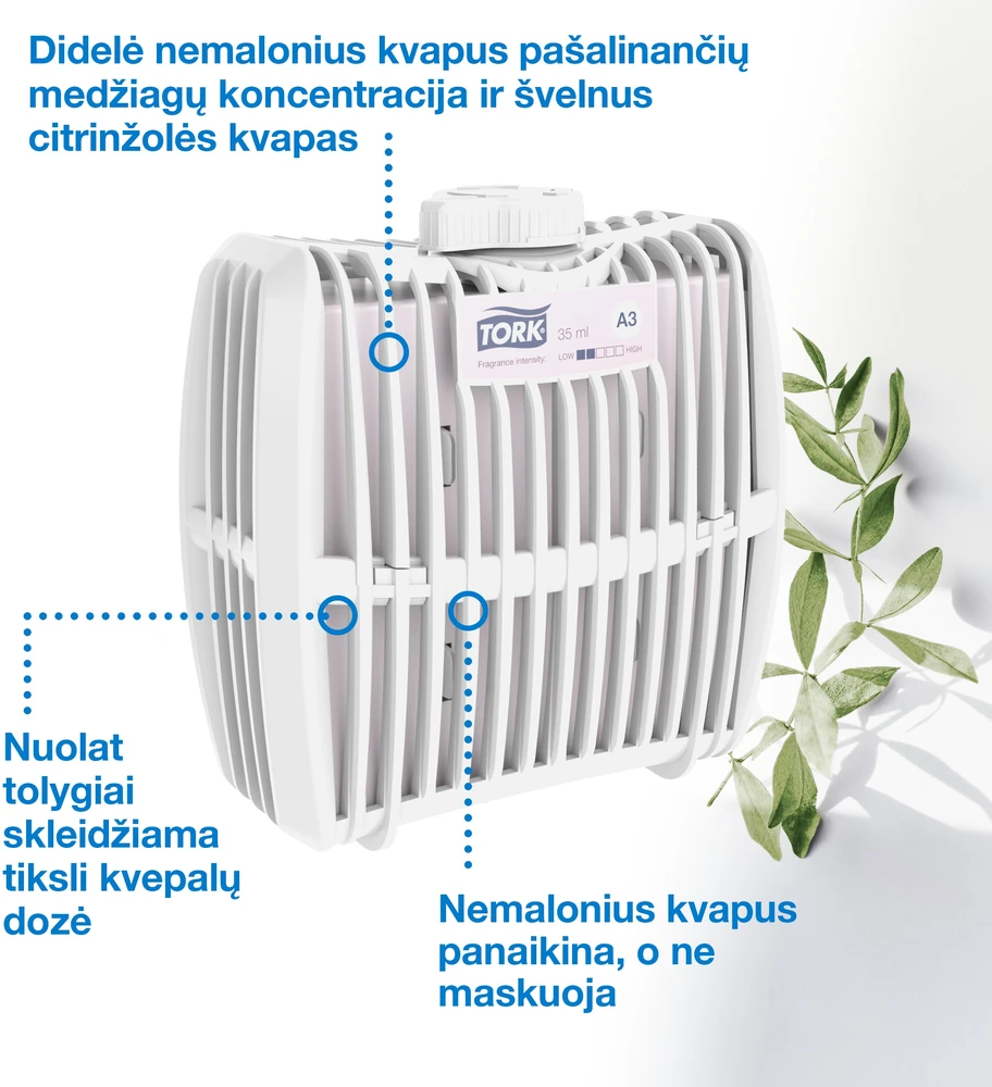 Oro gaiviklis Tork 257012 kvapus neutralizuojantis