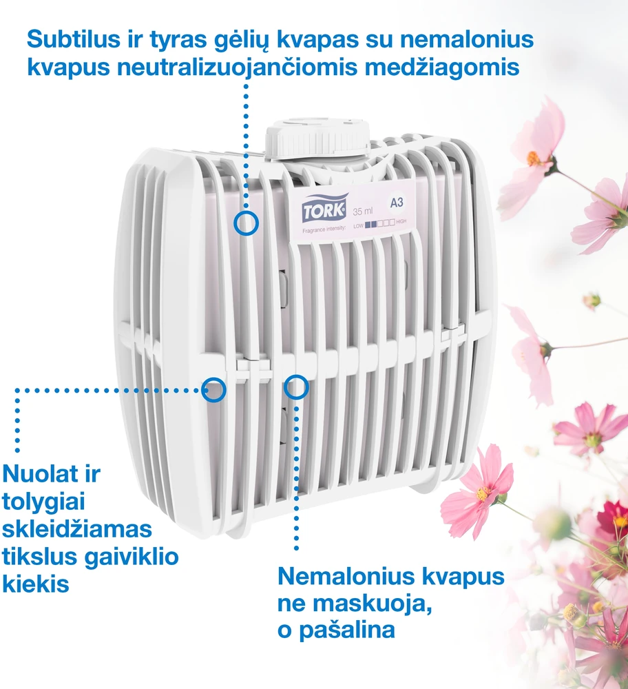 Oro gaiviklis Tork Žiedai 257011