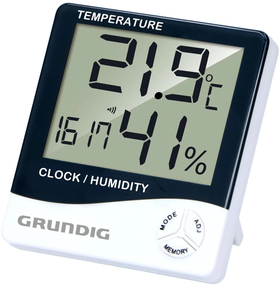 ORŲ STOTELĖ LAIKRODIS KALENDORIUS ŽADINTUVAS LCD GRUNDIG 358420