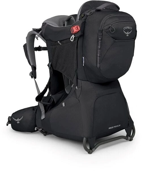 Osprey Poco™ Premium vaikiškas nešioklė turistinei nešioklei Juodas
