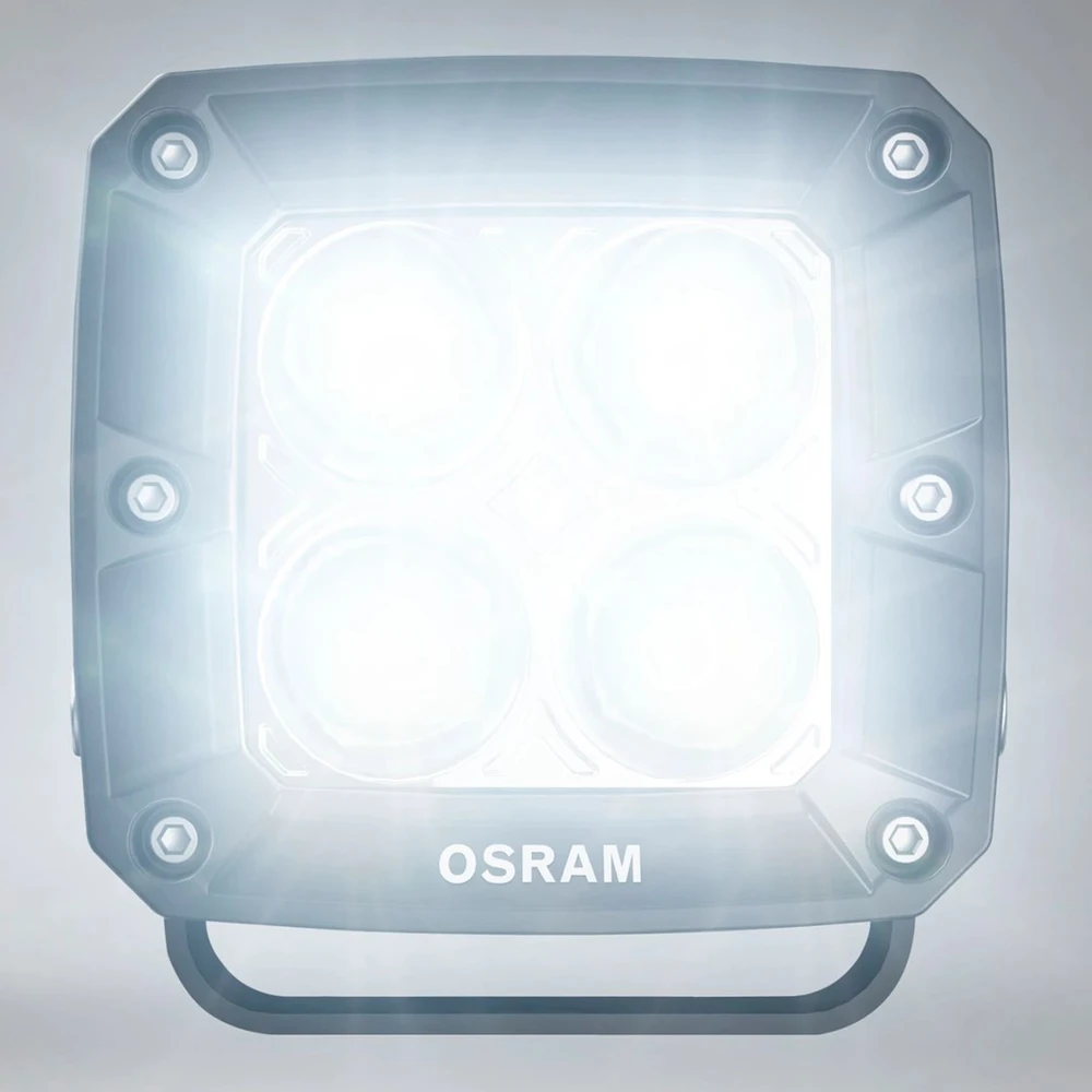 Osram LEDriving® kubinis žibintas, VX80-SP 12/24V 20W 114m, ilgas šviesos srautas, 1300lm, 2 vnt.