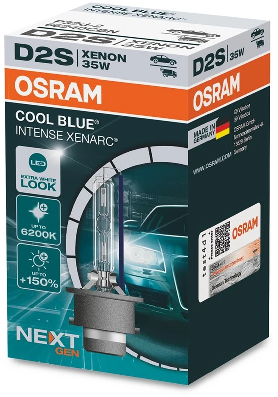 Osram lemputė D2S 85V 35W P32D-2 Cool Mėlyna Intense NextGen