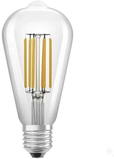 Osram LED LEMPUTĖ, ST64, E27, 4W, 830, 840LM, FILAMENTINĖ, ULTRA
