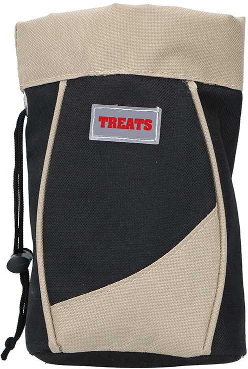 Other Brand Foldable Treat Pouch for Pets (Brown)