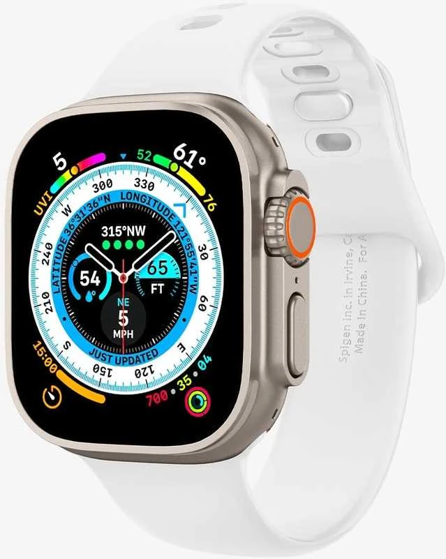Spigen Air Fit Band Apple Watch 1/2/3/4/5 (42/44mm) Baltas