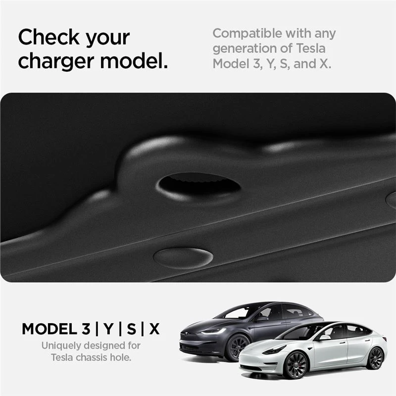 Spigen Tesla Model domkrato apsauginės pagalvėlės, juodos