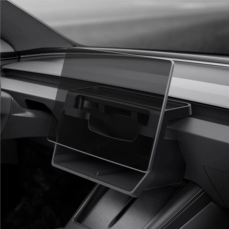 Spigen ekrano apačios laikymo organizatorius, juodas - Tesla Model 3 2024