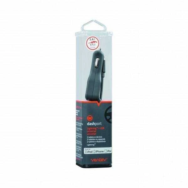 VENTEV LIGHTNING 3.4A MFI AUTOMOBILINIS KROVIMAS