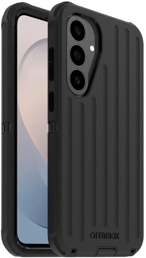 OtterBox Defender Pro dėklas su MagSafe, skirtas Samsung Galaxy S26 FE – juodas