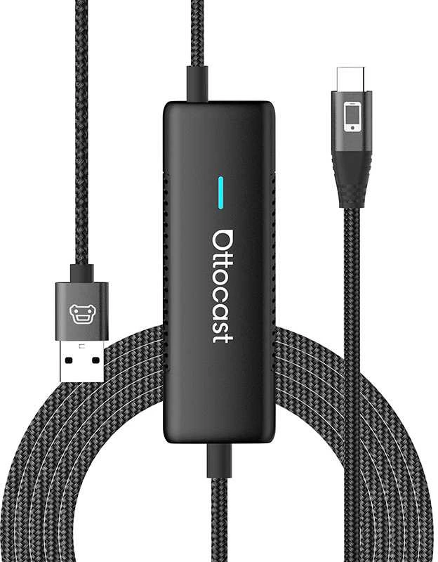 „Ottocast“ belaidis automobilio adapteris su „MirrorCast“