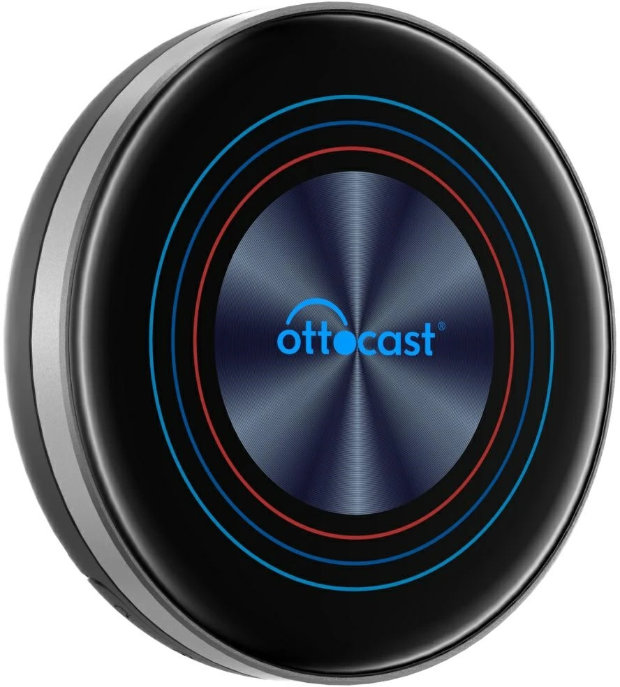 Automagnetola Ottocast PCS46-BM automobilinis adapteris OttoAibox i3 128GB Android daugialypės terpės dėžutė juodas