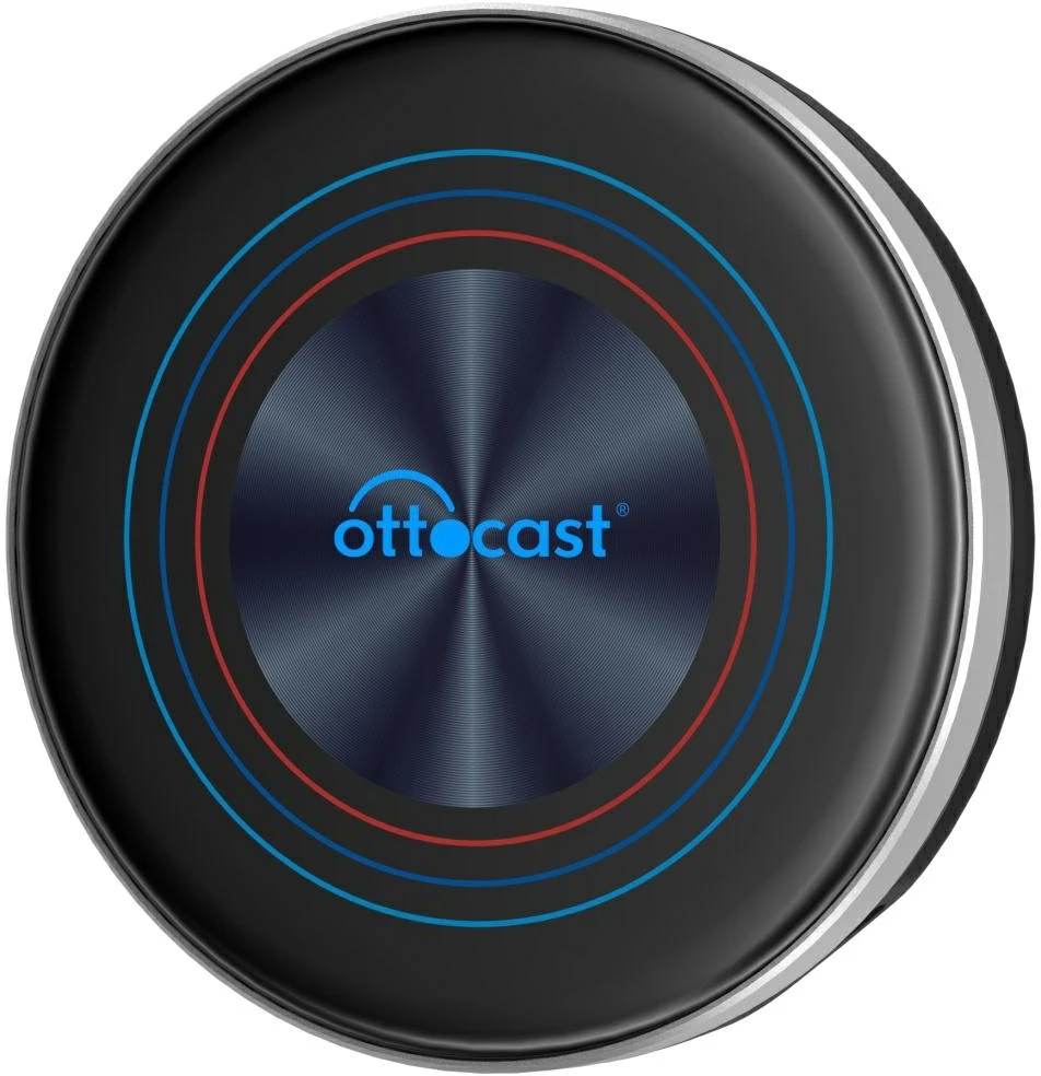 Automagnetola Ottocast PCS46-BM automobilinis adapteris OttoAibox i3 128GB Android daugialypės terpės dėžutė juodas