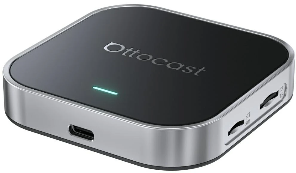 Ottocast PCS55-T OttoAibox E2 Android Multimedia Box juoda