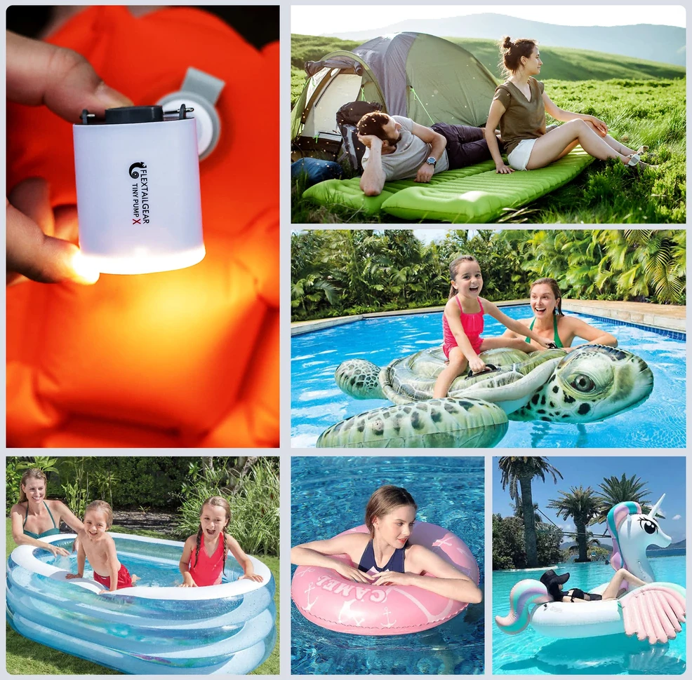 Outdoor &amp; Camping Flextail Tiny Pump X, pilkas
