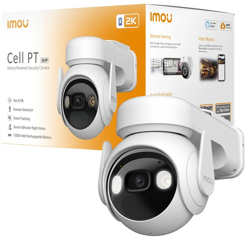 Lauko Wi-Fi kamera Imou Cell PT 3mp H.265