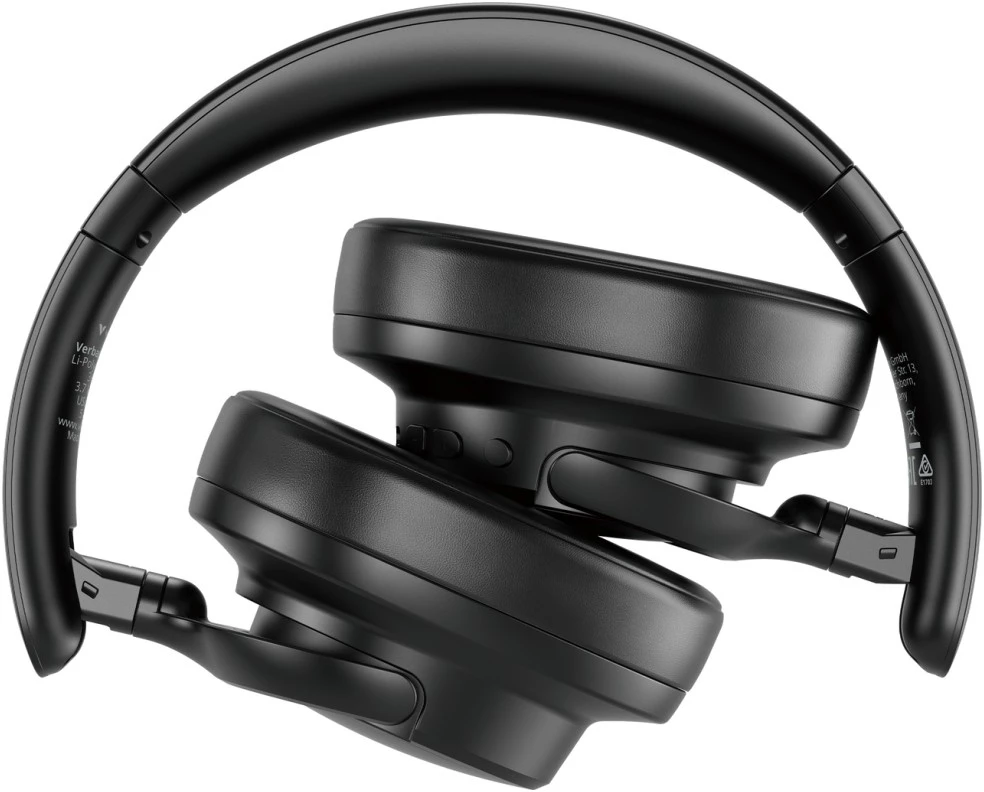„Over-ear“ ausinės Verbatim belaidės TruSound Pro Bluetooth ANC juodos 30194