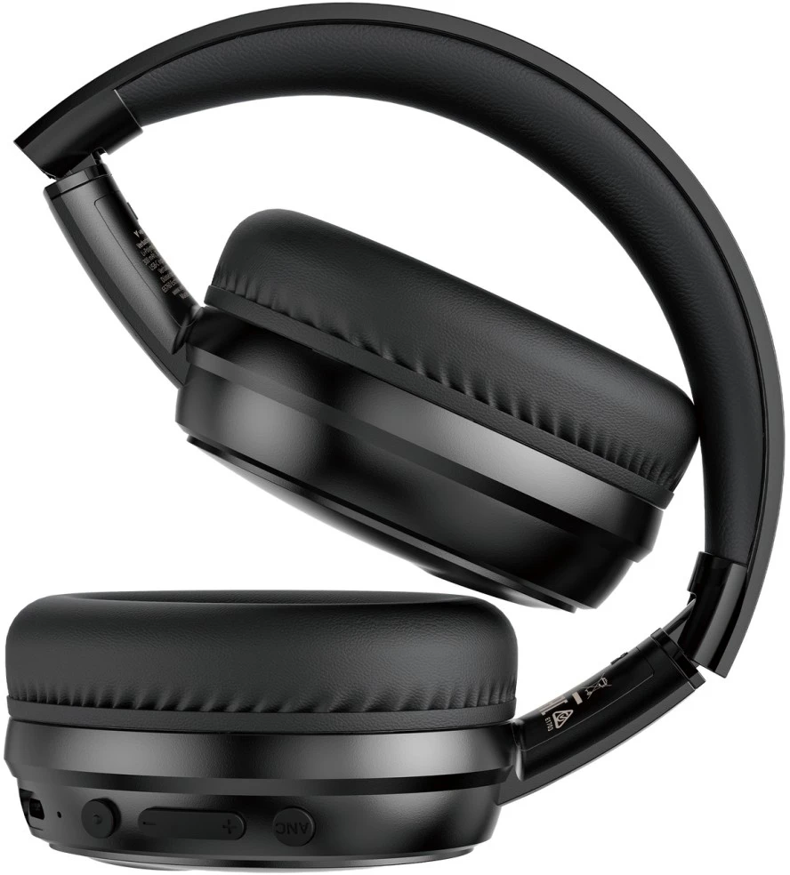 „Over-ear“ ausinės Verbatim belaidės TruSound Bluetooth ANC juodos 30200