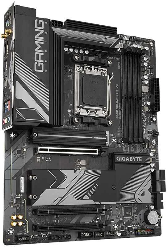 Pagrindinė plokštė GIGABYTE B650 GAMING X AX V2 AM5 4xDDR5 4xSATA 3xM.2