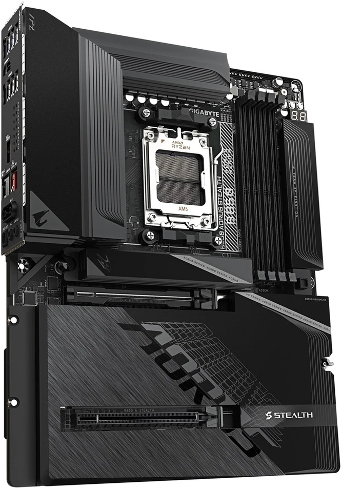 Pagrindinė plokštė GIGABYTE B850 AORUS STEALTH AMD B850 AM5 lizdas ATX