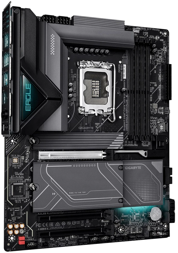 Pagrindinė plokštė GIGABYTE Z890 EAGLE WIFI7 PLUS Intel Z890 LGA 1851 (Socket V1) ATX
