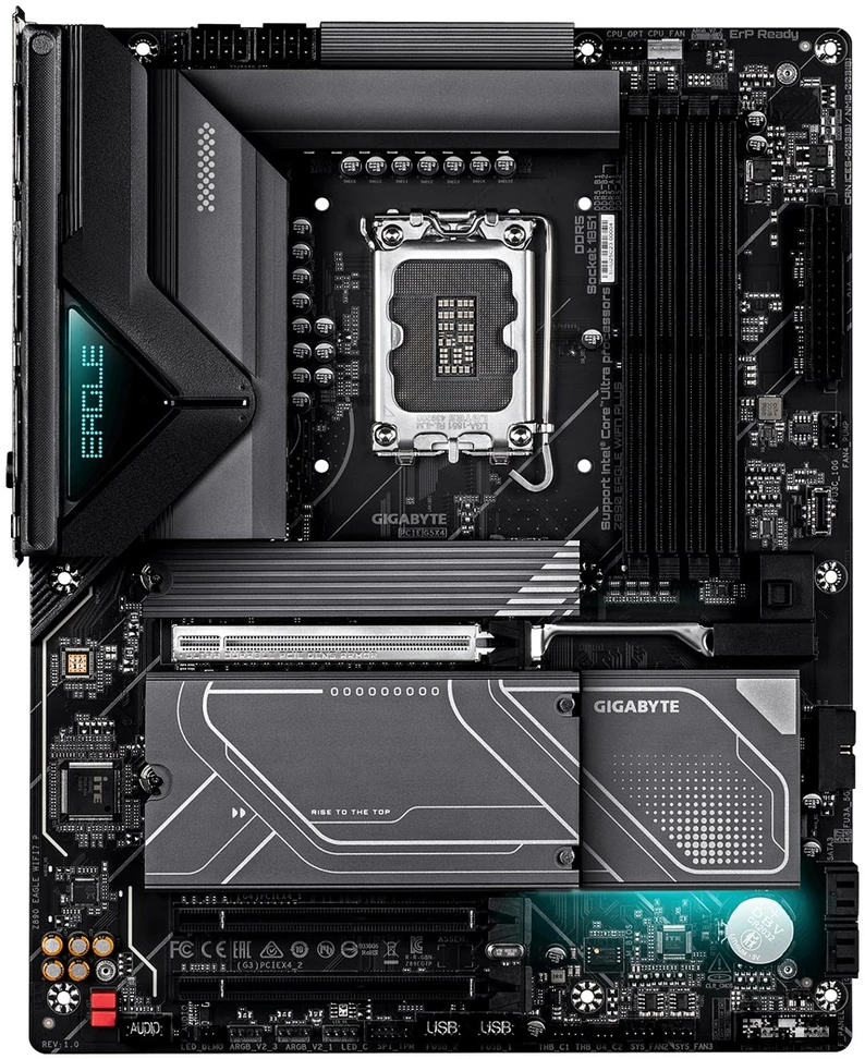 Pagrindinė plokštė GIGABYTE Z890 EAGLE WIFI7 PLUS Intel Z890 LGA 1851 (Socket V1) ATX