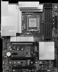 Pagrindinė plokštė MSI PRO Z890-P WIFI | Procesorių šeima Intel | Procesoriaus lizdas LGA1851 | DDR5 UDIMM | Palaikomos standžiojo disko sąsajos SATA, M.2 | SATA jungčių skaičius 4