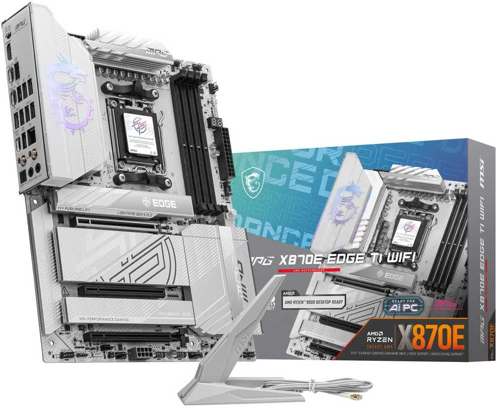 Pagrindinė plokštė MSI MPG X870E EDGE TI WIFI