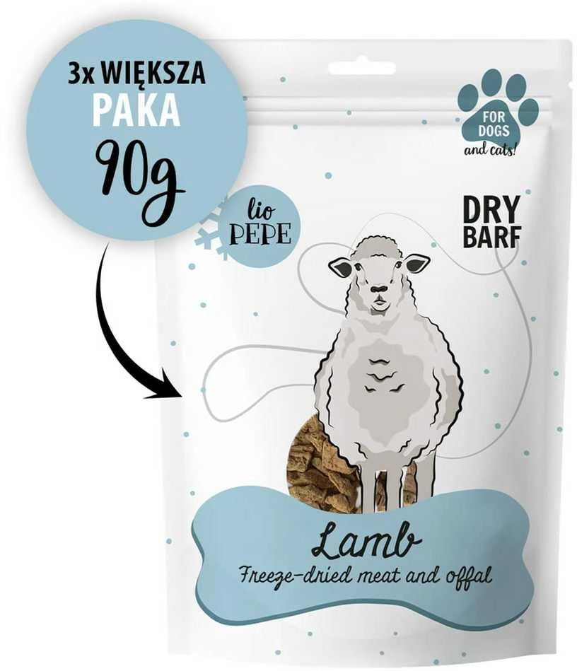 PAKA ZWIERZAKA Lio Pepe Lamb XL - dog treat - 90g