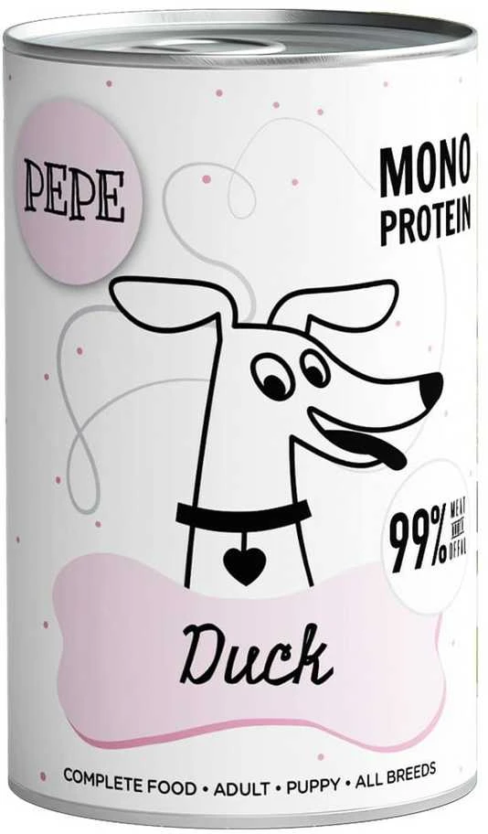 PAKA ZWIERZAKA Pepe antena - šlapias šunų ėdalas - 400g