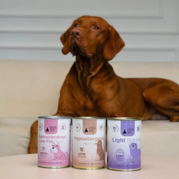 PAKA ZWIERZAKA Pepe Vet Gastrointestinal Low fat antiena – drėgnas ėdalas šunims – 400g