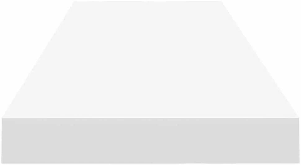 Pakabinamos lentynos, 4vnt., baltos, 90x23,5x3,8cm, MDF