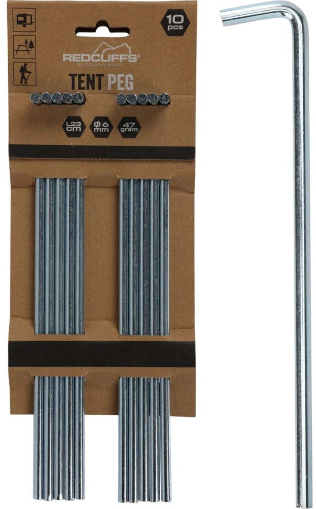 Redcliffs Palapinės kuoliukai su rankena 23 cm