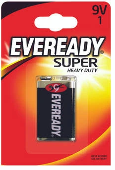 Energizer Panasonic EVEREADY BATERIJA 9V 6F22/1BP BL/1vnt