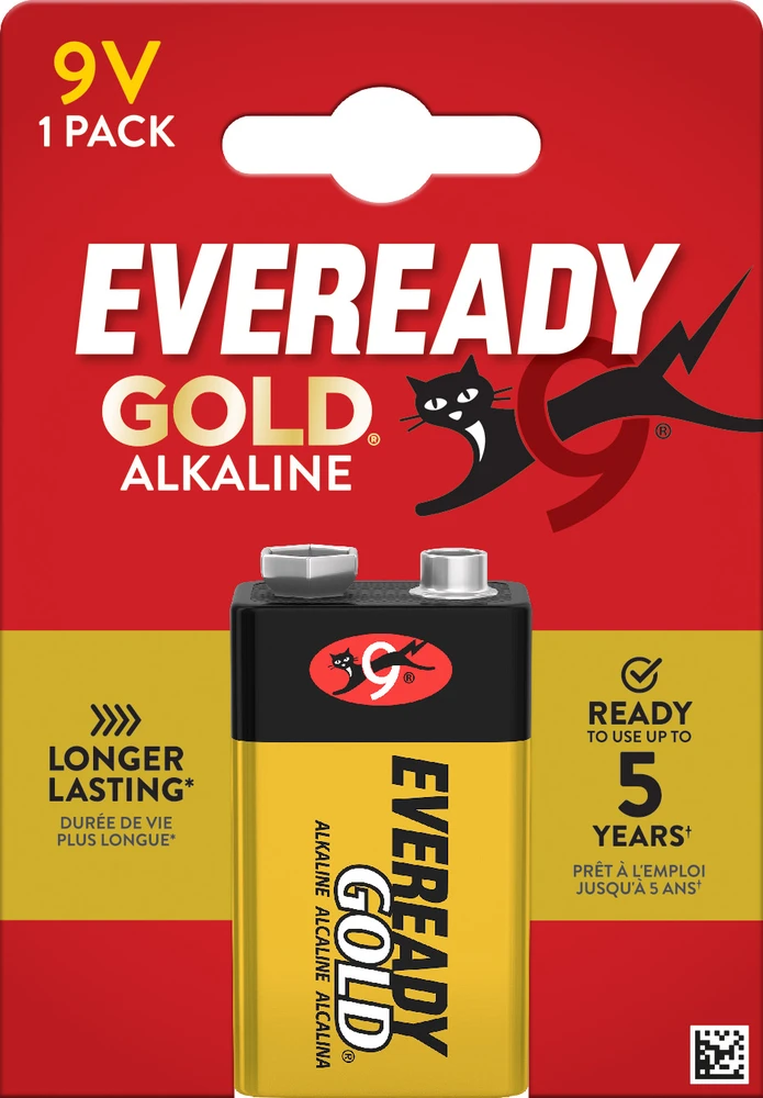 „Energizer“ baterija Eveready Gold 9V CP1