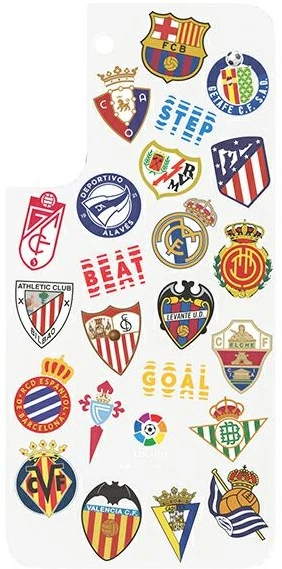 Dėklas 112803 Panel Samsung GP-TOU021HOLTW skirta Frame Cover skirta Galaxy S22+ LaLiga baltas