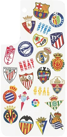 Dėklas 112803 Panel Samsung GP-TOU021HORTW skirta Frame Cover skirta Galaxy S22 LaLiga baltas