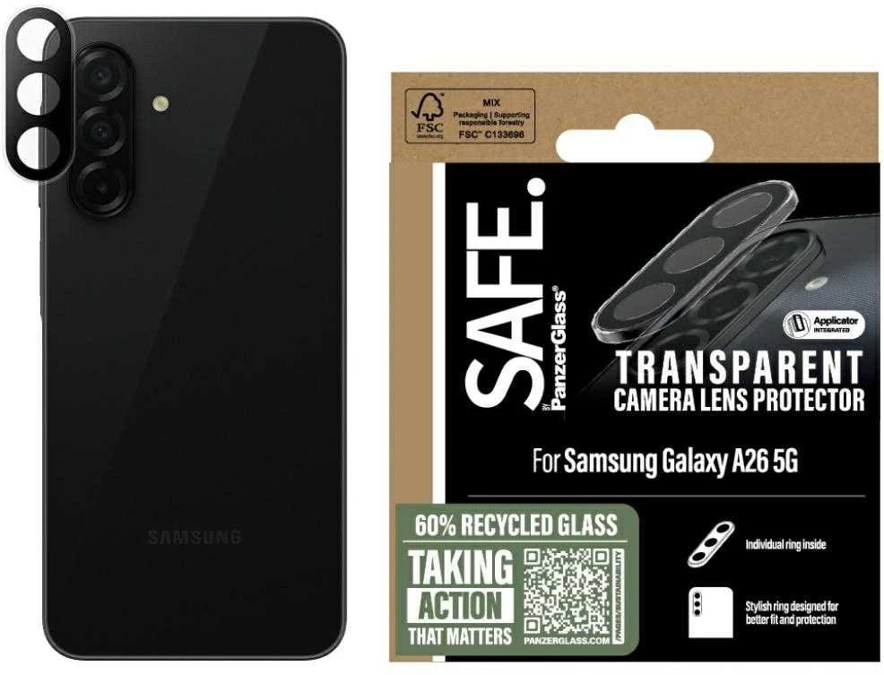 Panzer Glass Apsauginis stiklas objektyvui SAFE by PanzerGlass Rings Lens Protector Samsung Galaxy A26 5G skaidrus