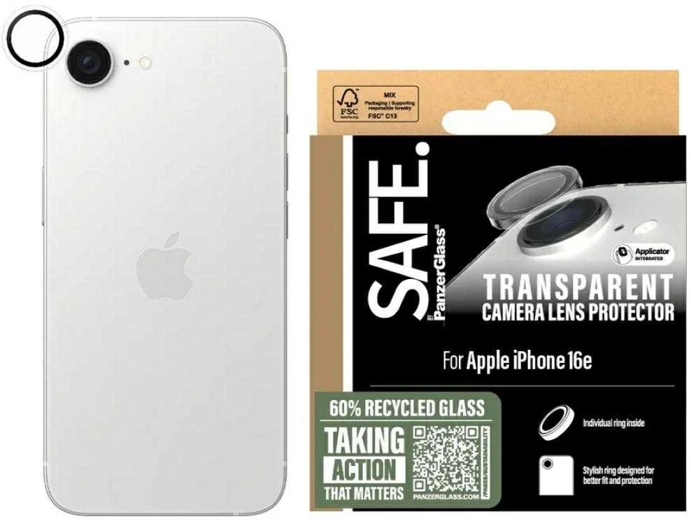 Panzer Glass Apsauginis stiklas objektyvui SAFE by PanzerGlass Rings Lens Protector Apple iPhone 16e