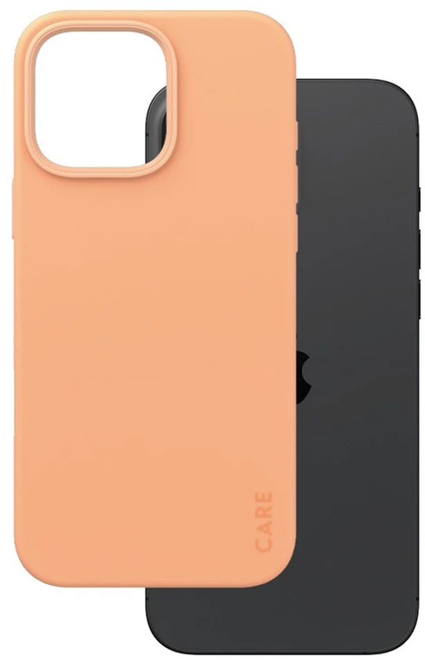 Panzer Glass CARE by PanzerGlass Fashion galinis dėklas MagSafe, skirtas iPhone 16 Pro Max – Peachy