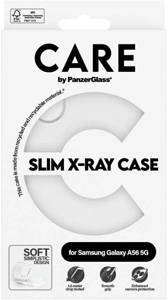 Panzer Glass CARE by PanzerGlass Fashion X-Ray Samsung Galaxy A56 5G dėklas telefonui skaidrus